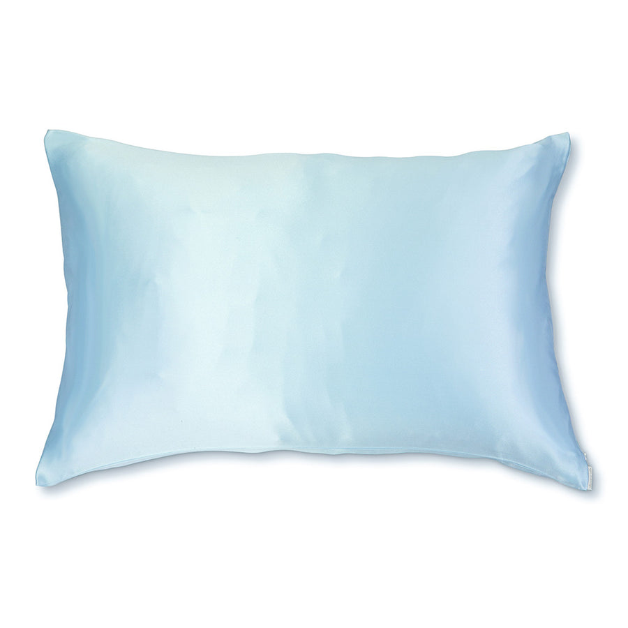 Sleepy Silk, Silk Pillowcase - Sky Blue (SS-PC-BL00), Silky Tots Double Sided Silk Pillow Slip, Pawda Baby 100% Mulberry Silk Junior or Adult Pillow Case, Slip Pillowcase, SHHH Silk Silk Pillowcase