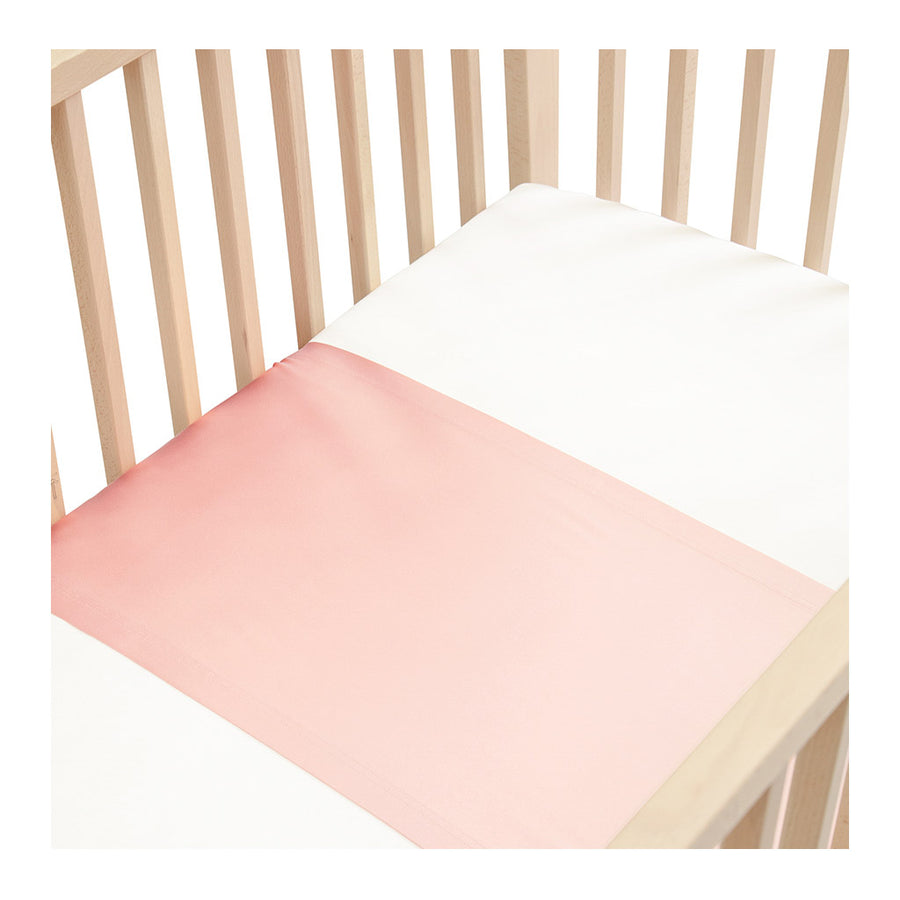 Sleepy Silk, Silk Sleeve for Cots / Cribs - Blush Pink (SS-CS-PK00) for baby hair loss and baby bald spots, Silky Tots Silk Cot Slip, Pawda Baby 100% Mulberry Silk Cot Semi Sheet, Monday Silks, Baby Tresses Cot Bed Sheet