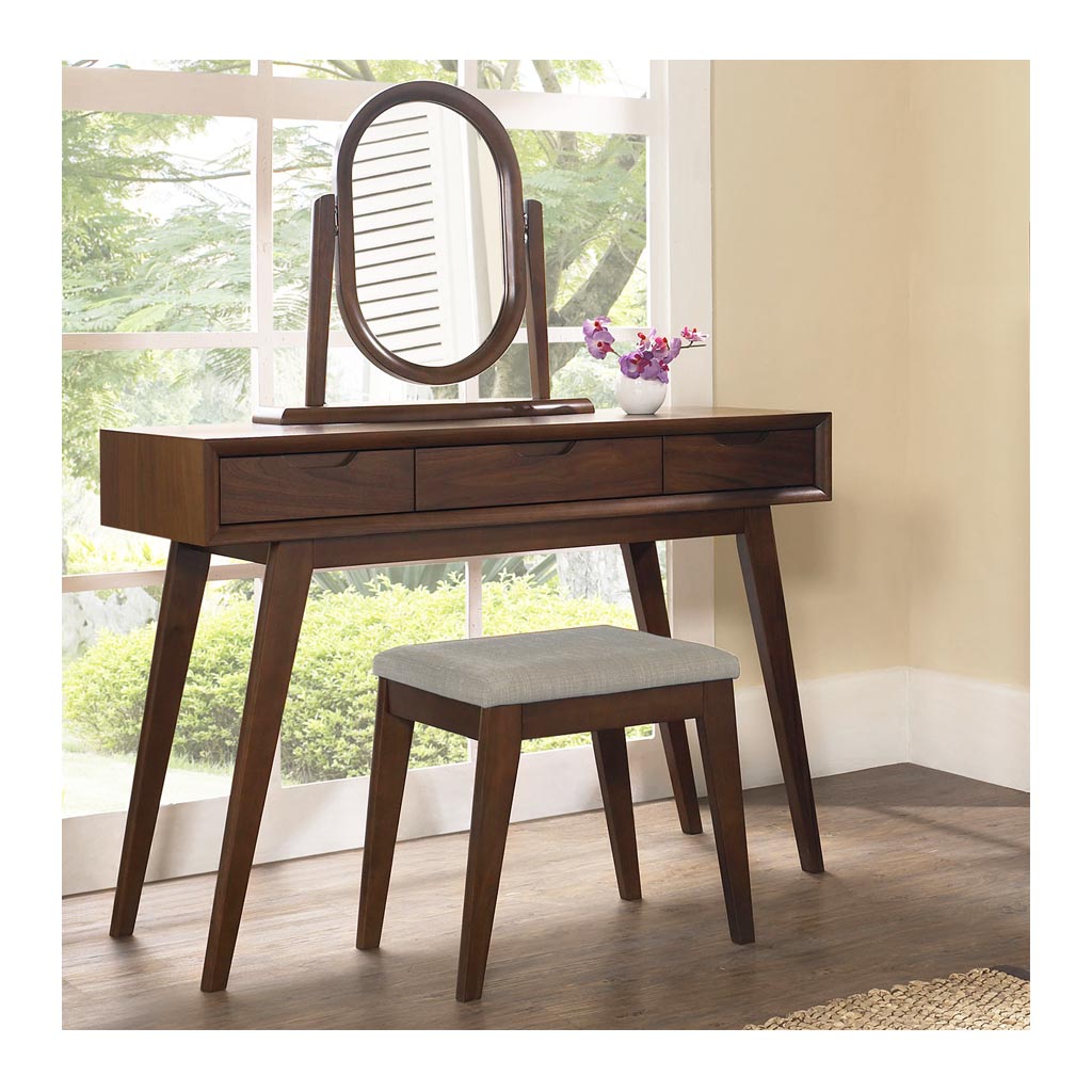 Fabric dressing table stool sales