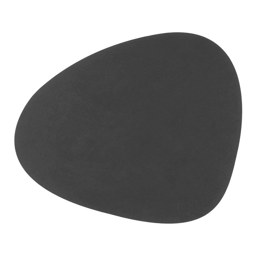 Tableware Lind DNA Nupo Curve Table Mat, Large in Anthracite 981161