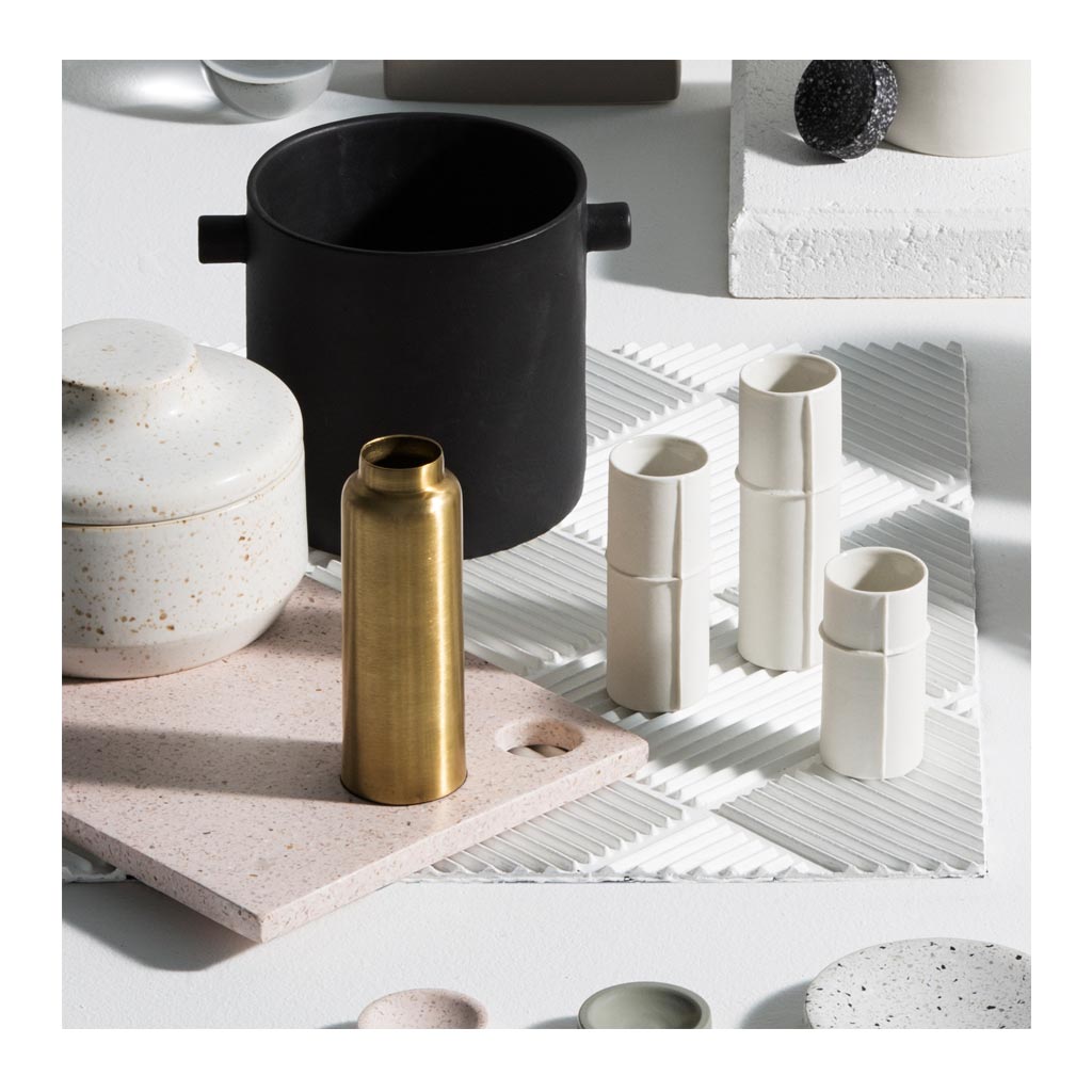 Bud Vase, Set of 4 Raw The Design Edit