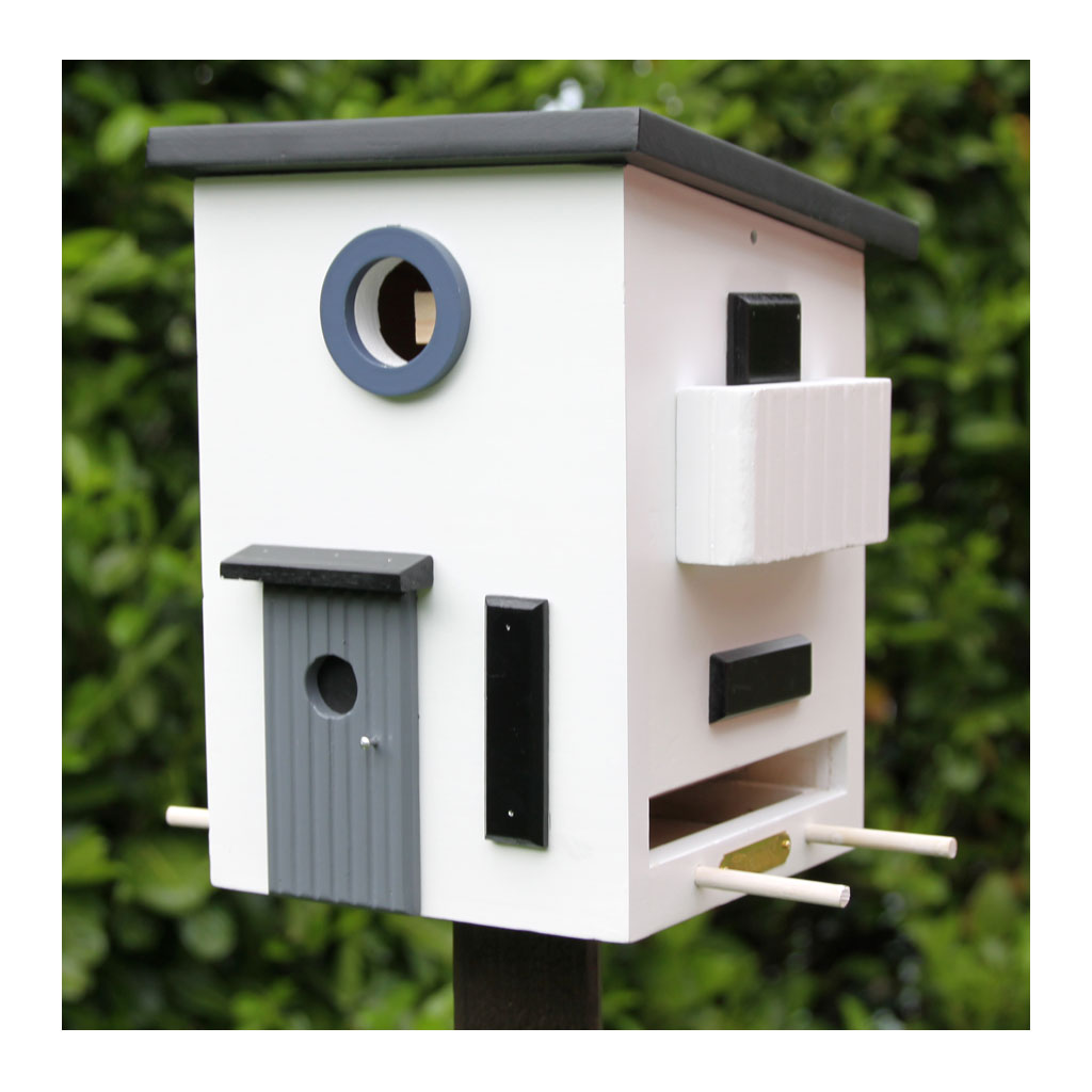 Wildlife Garden Multiholk Designer Bird House + Feeder Funkis House WG108